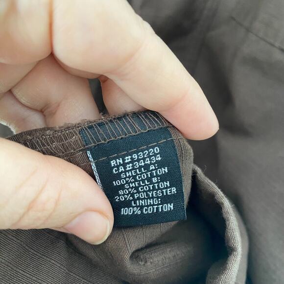 Y2K DC Shoes Mens Admiral Canvas Jacket Size M Utility Grunge Skater Patch Coat - Picture 7 of 12